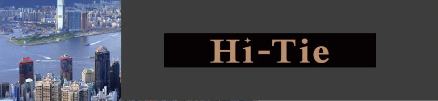 Hi-Tie  Black Blue Orange Floral Mens Fashion Necktie Handkerchief Cufflinks for Tuxedo Classic Tie Man Gift Valentine's Day