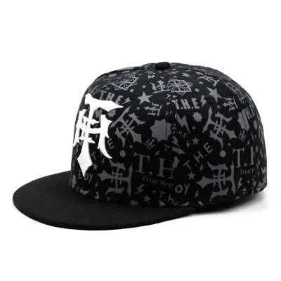 Back Closure Big Size Baseball Cap Hiphop Flat Peak Plain Sport Hat Oversize Large Men Fitted Cap 56cm 58cm 59cm 60cm 62cm 64cm