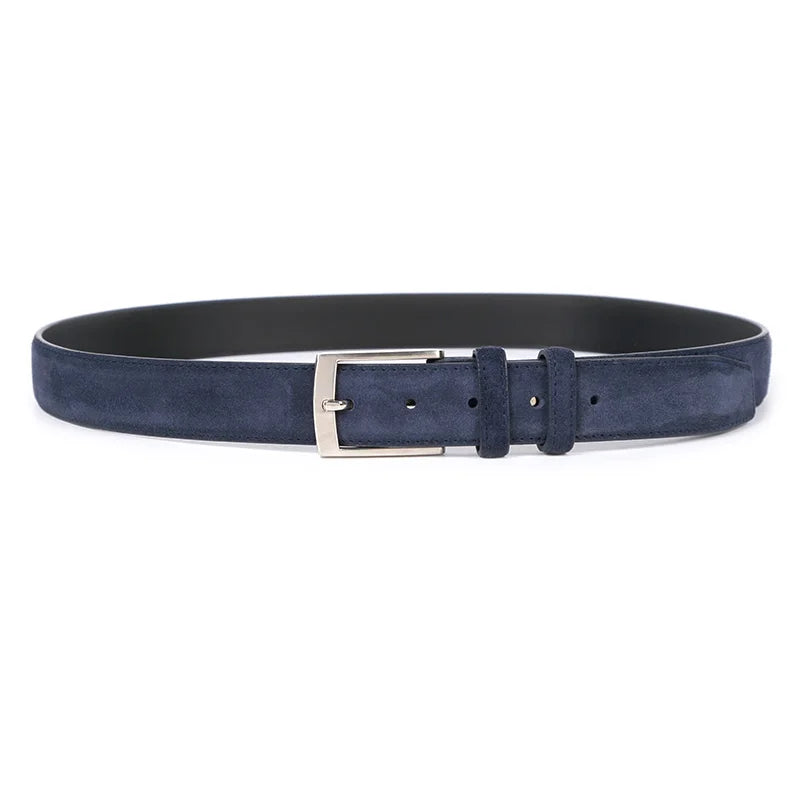 New Style Fashion Brand Welour Genuine Leather Belt For Jeans Leather Belt Men Mens Belts Luxury Suede Belt Straps