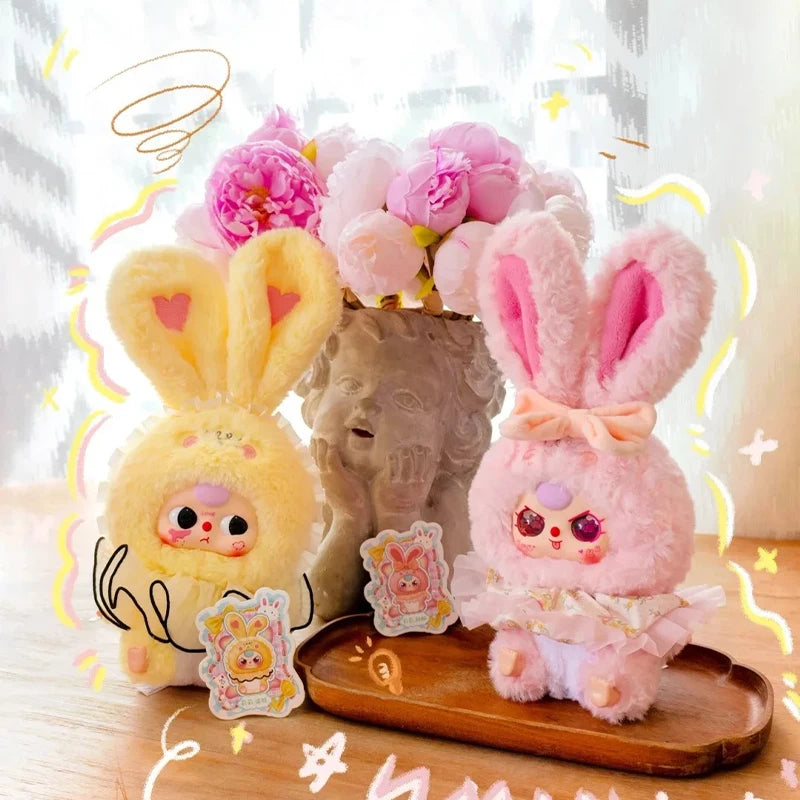 Baby Three Lily Rabbit Town 2nd Generation Blind Box Series Plush Toys Multi Style Design Sleep Companion Doll Mystery Box Gifts