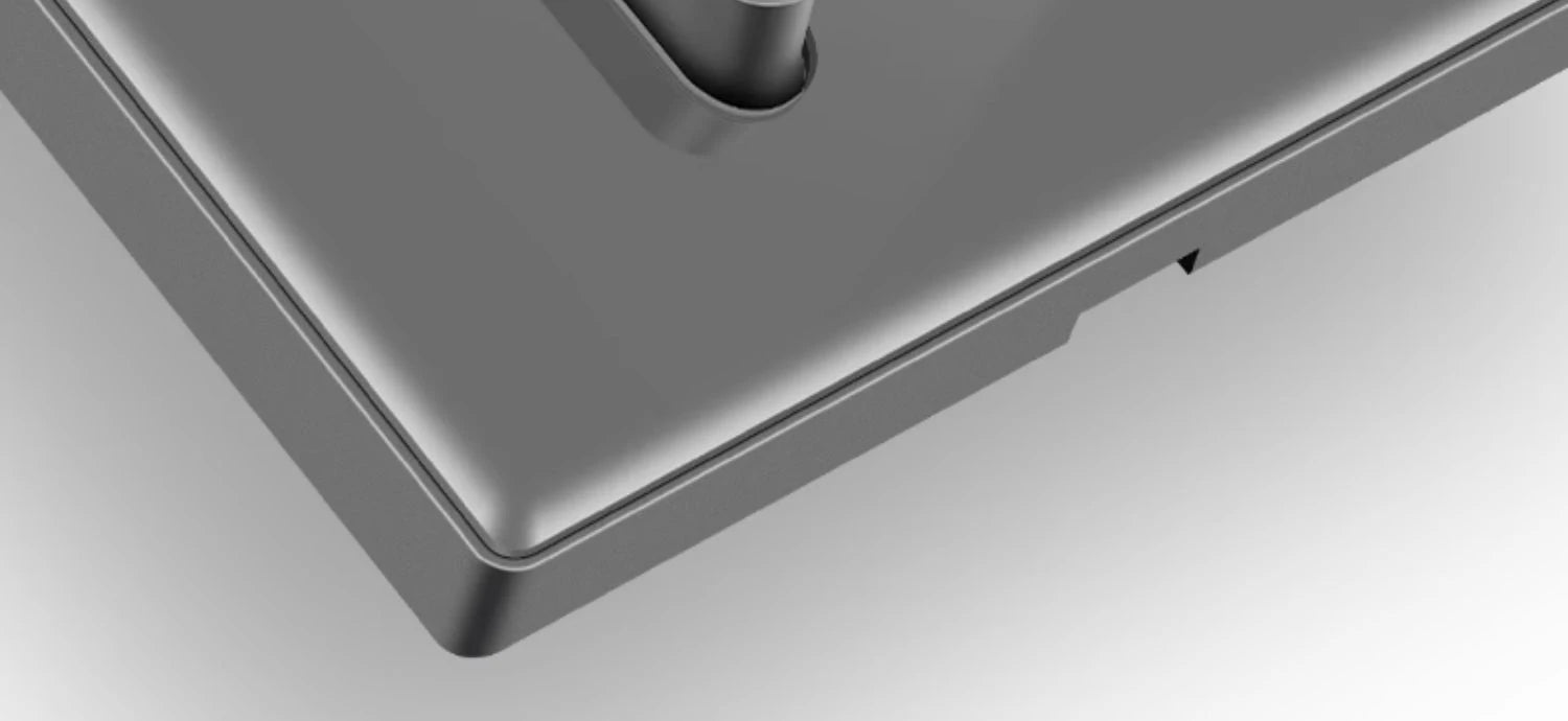 Wall Light Switch Panel Tempered Glass International Switch Self-reset 1/2/3/4 Gang 1/2 Way LED Indicator Piano Key Wall Panel