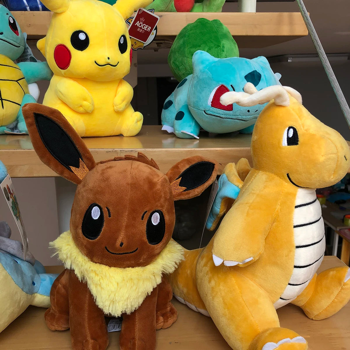 Pokemon Plush Toy High Quality With Tag Anime Cartoon Pikachu Charmander Squirtle Bulbasaur Stuffed Doll Gift For Kids Children