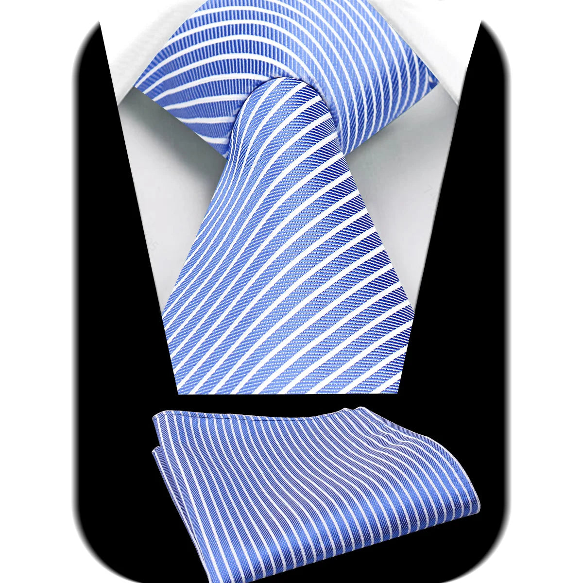 Tie Man Handky Suit Set Fashion Brand Business Neckwear Handkerchief Dotted Striped Design Wedding Accessories Wholesale Gravata