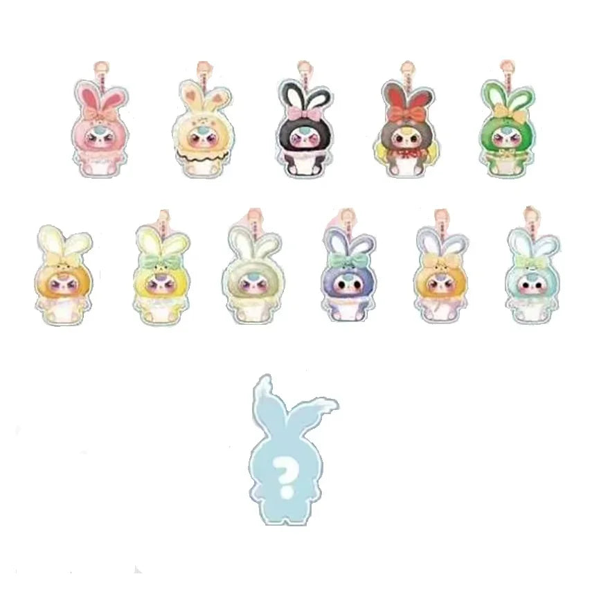 Baby Three Lily Rabbit Town 2nd Generation Blind Box Series Plush Toys Multi Style Design Sleep Companion Doll Mystery Box Gifts