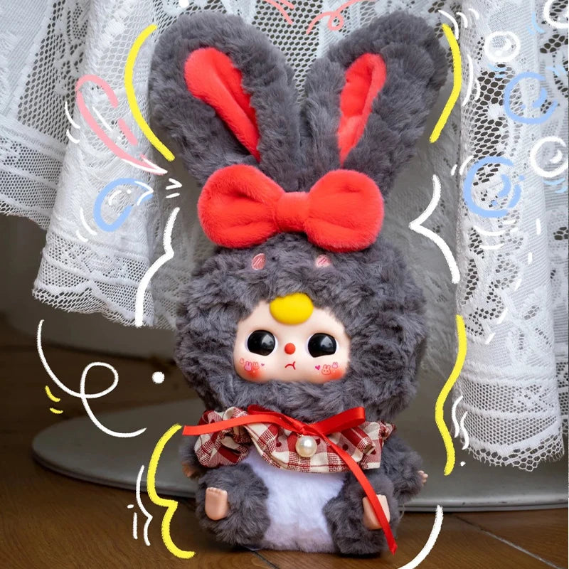 Baby Three Lily Rabbit Town 2nd Generation Blind Box Series Plush Toys Multi Style Design Sleep Companion Doll Mystery Box Gifts