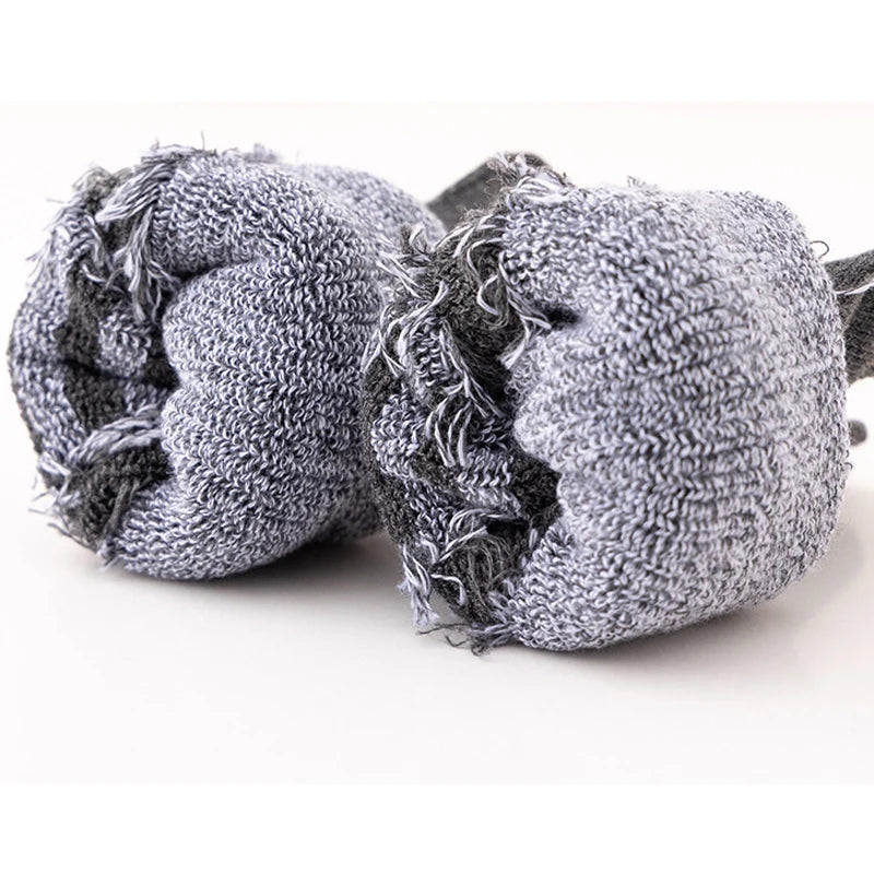 Man Toe Socks Terry Sport Thick Cotton Compression Towel Bottom Fitness Outdoor Basketball Hiking Cycling Five Finger Socks Boy