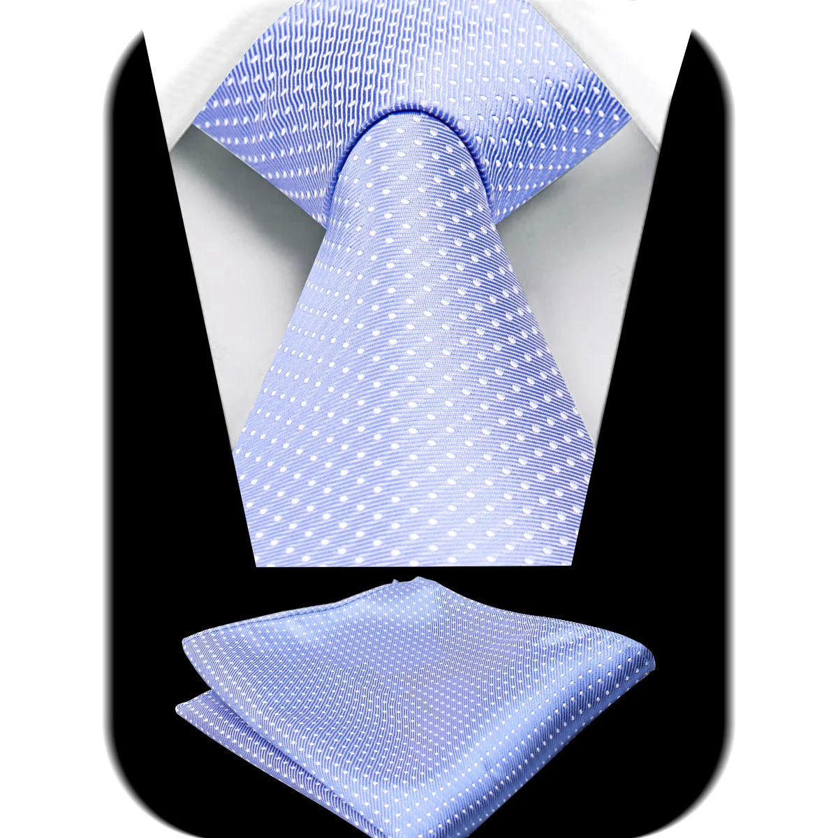 Tie Man Handky Suit Set Fashion Brand Business Neckwear Handkerchief Dotted Striped Design Wedding Accessories Wholesale Gravata