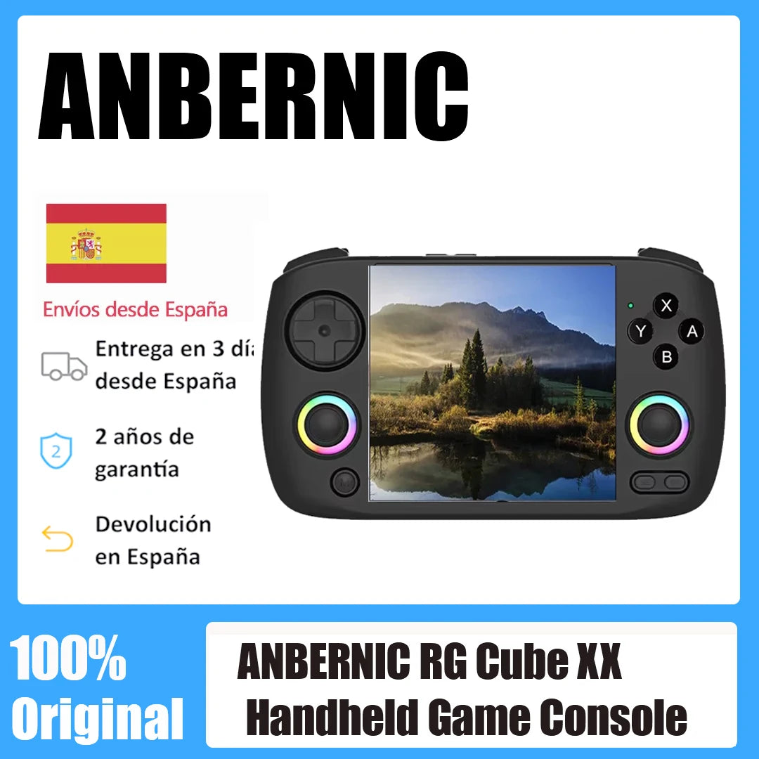 ANBERNIC RG Cube XX Handheld Game Console 3.95 Inch HDMI TV Connect WiFi Pairing Birthday Gift