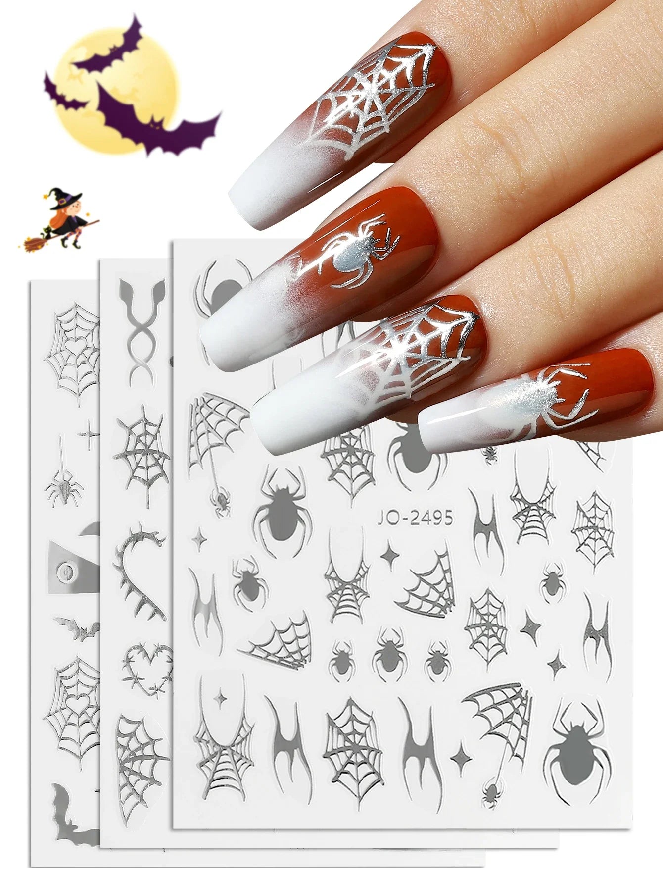 YOKEFELLOW Glow in the Dark Gel Nail Polish 10ML Orange Fluorescent Neon Luminous Gel Polish Nail Art for Halloween Women Girls