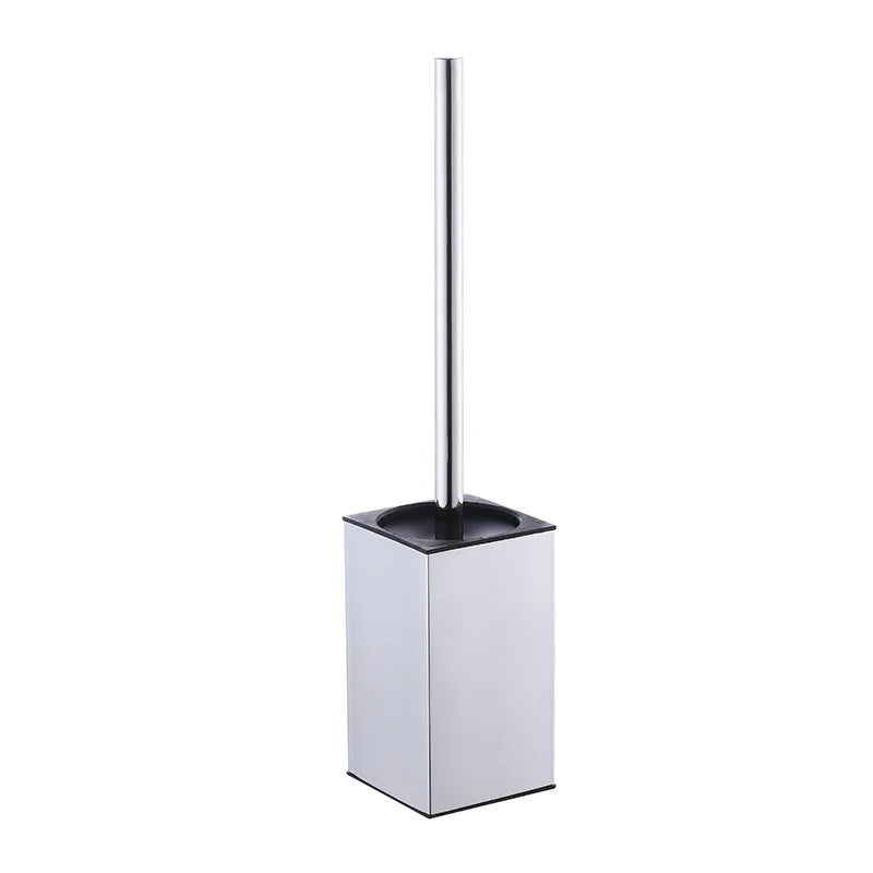 Toilet Brush Holder Wall Mounted Bathroom Cleaning Brush Toilet Brushes For Cleaning Storage Space Stainless steel Black gold
