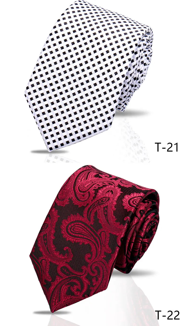 Man Tie Brand New Fashion Paisley Black Necktie Orange Dark Blue Gravata For Men Slim Paisley Floral Fit Wedding Workplace Neck