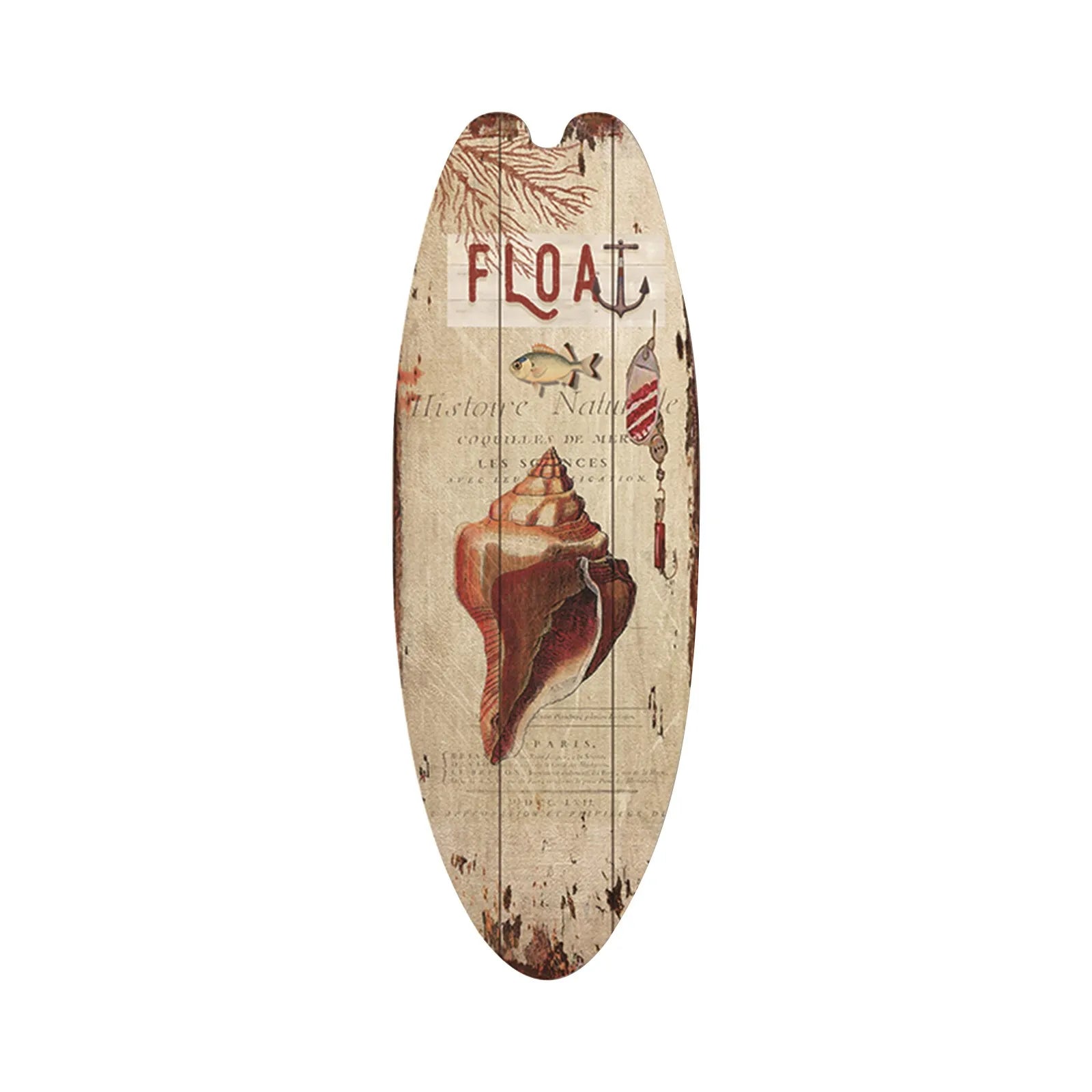 Wood Surfboard Home Decor Festival Bar Home Party Decor Casual Trend Wooden Sign Beach Style Hanging Retro Home Decor