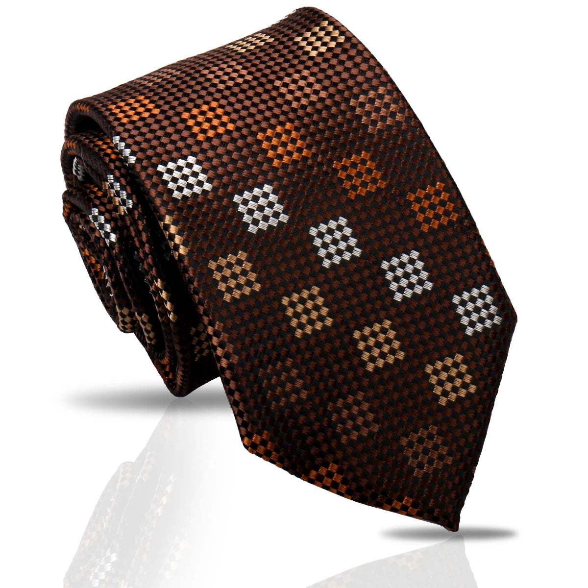 Man Tie Brand New Fashion Paisley Black Necktie Orange Dark Blue Gravata For Men Slim Paisley Floral Fit Wedding Workplace Neck