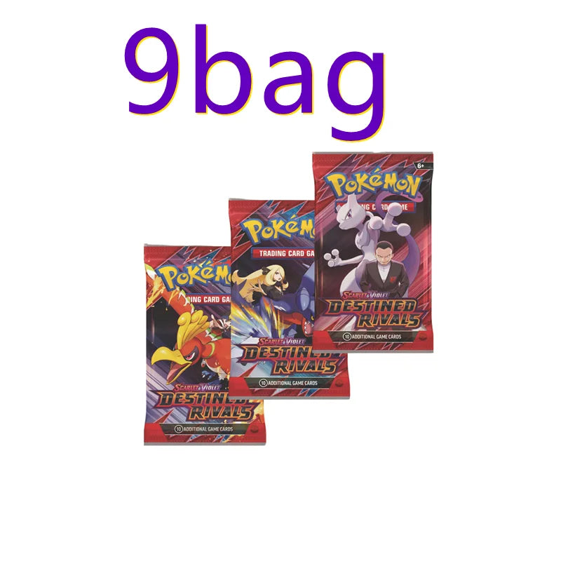 DESTINED RIVALS 360Pcs Pokemon Card Journey Together Stellar Crown 151 Ultra Prism English Booster Battle Transaction Gift