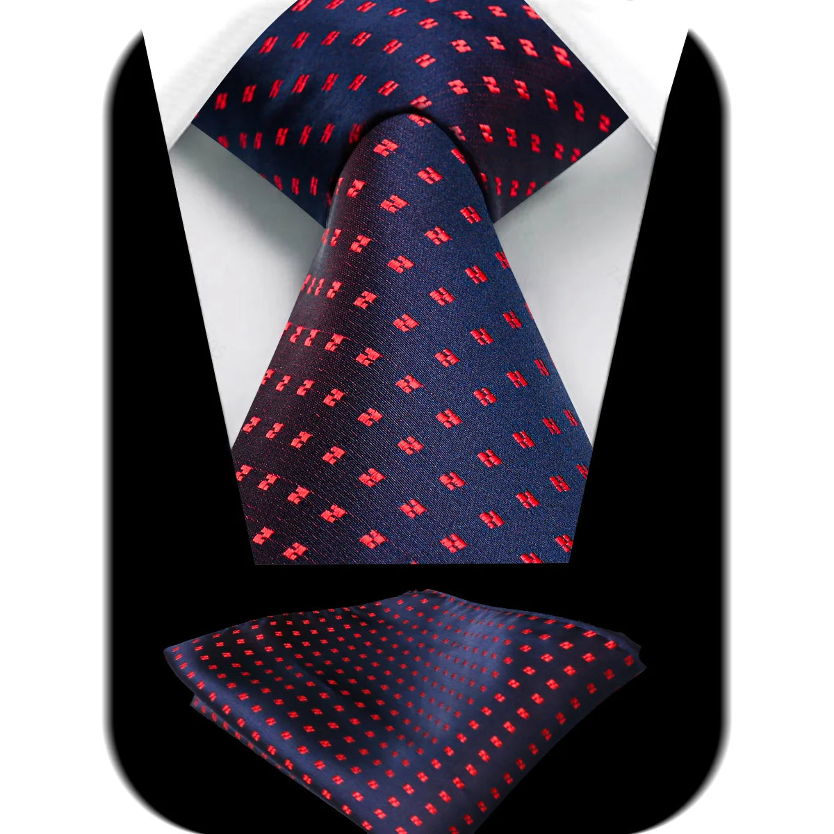 Tie Man Handky Suit Set Fashion Brand Business Neckwear Handkerchief Dotted Striped Design Wedding Accessories Wholesale Gravata