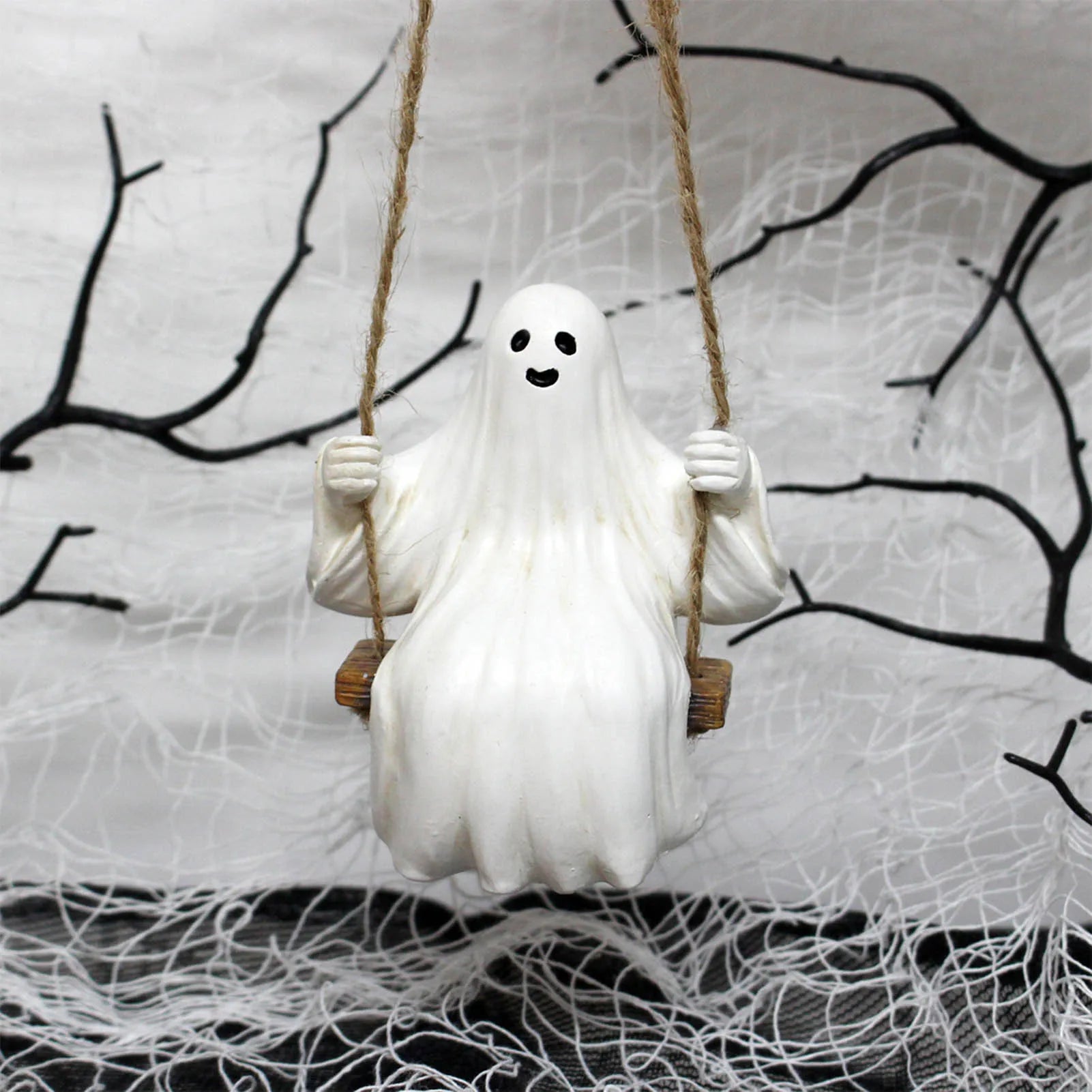 Halloween Decorations Ghost Figurines Halloween Ghost Hanging Ornament for Halloween Holiday Parties Decor