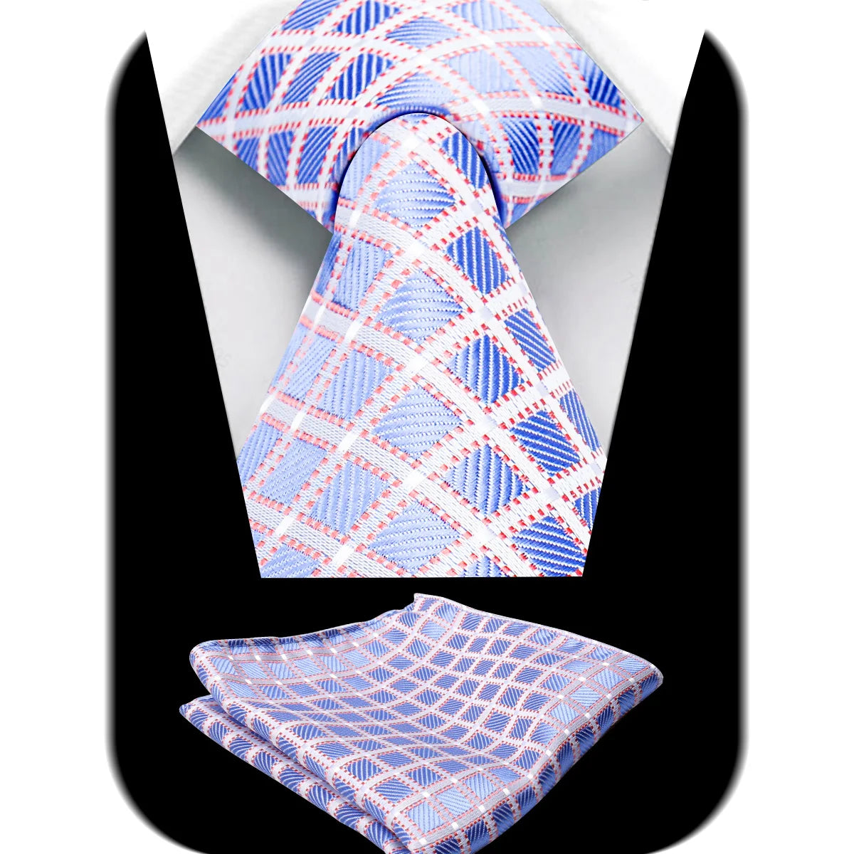 Tie Man Handky Suit Set Fashion Brand Business Neckwear Handkerchief Dotted Striped Design Wedding Accessories Wholesale Gravata