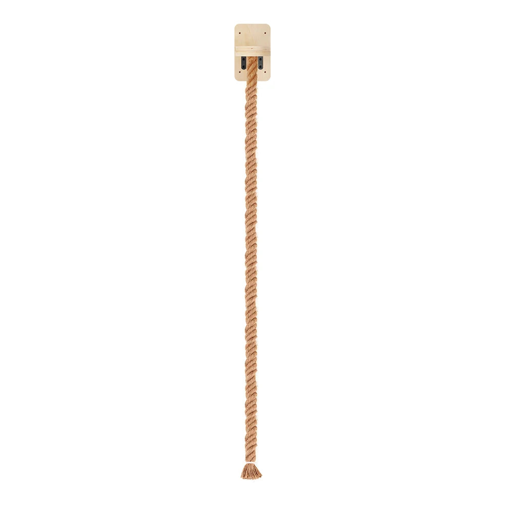 Cat Climbing Shelf and Rope Tree Wall Mounted Scratching Post Sisal Rope Lounging Interactive Play Toys Gym for Indoor Cats