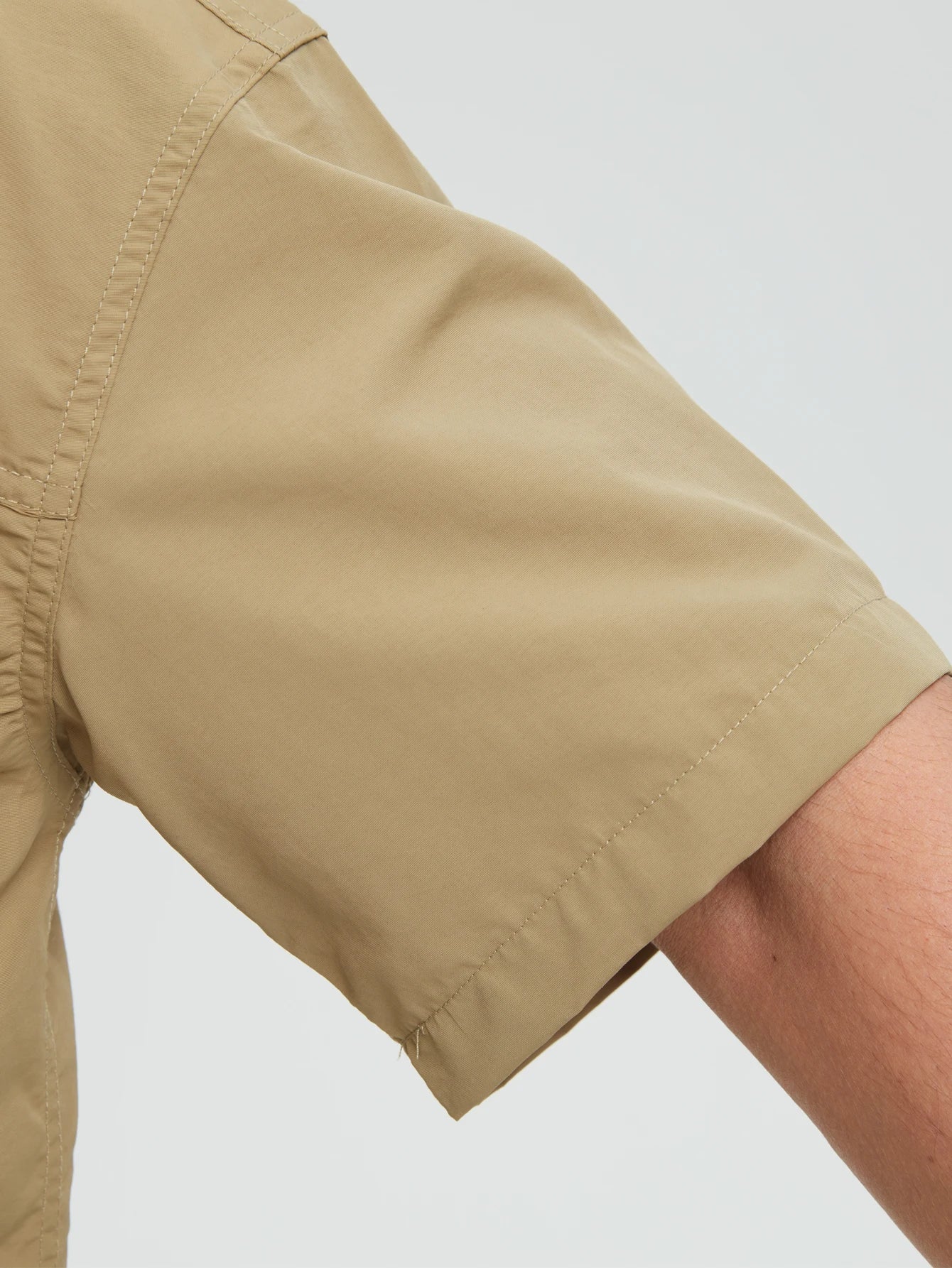 [USA Size] 100% Nylon Fashion 2025 Summer Clothes Cargo Military Brand Shirts For Mens Short Sleeves Casual Blouse Oversize 5XL