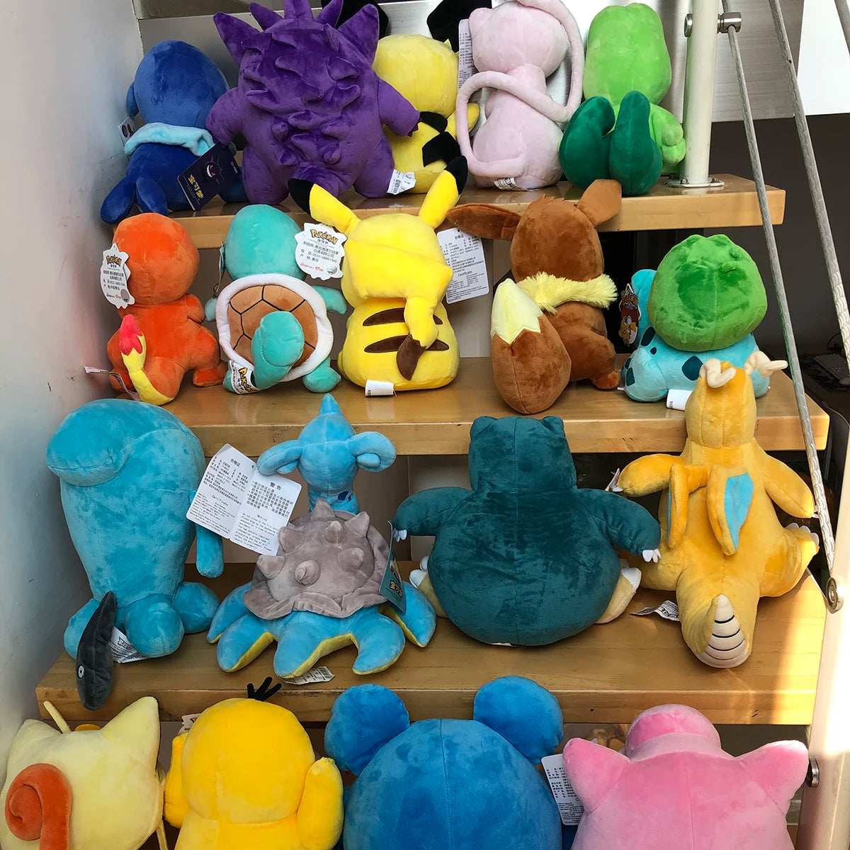 Pokemon Plush Toy High Quality With Tag Anime Cartoon Pikachu Charmander Squirtle Bulbasaur Stuffed Doll Gift For Kids Children