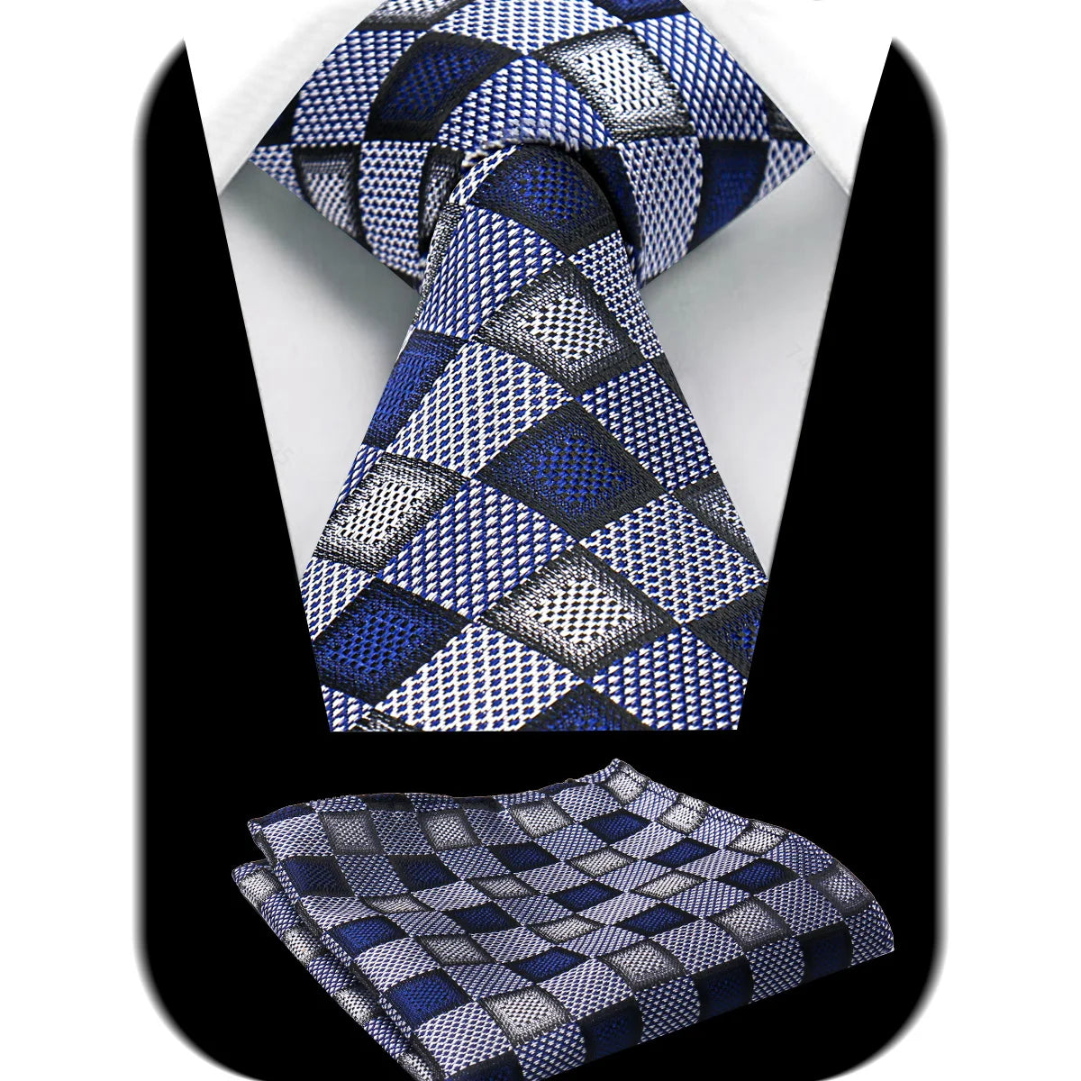 Tie Man Handky Suit Set Fashion Brand Business Neckwear Handkerchief Dotted Striped Design Wedding Accessories Wholesale Gravata