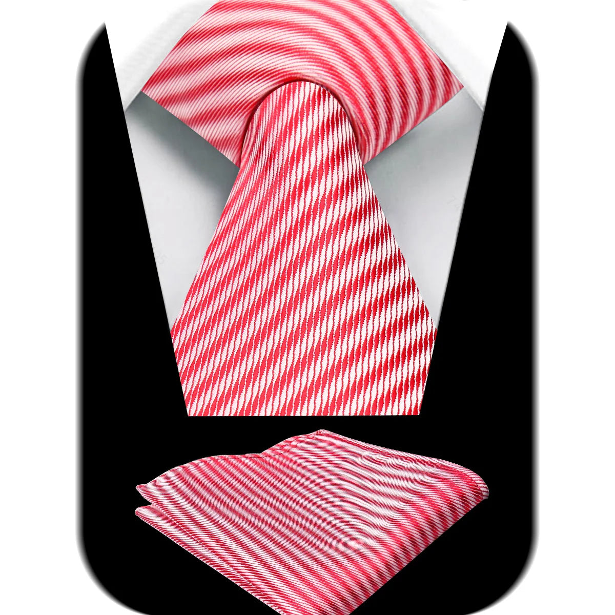 Tie Man Handky Suit Set Fashion Brand Business Neckwear Handkerchief Dotted Striped Design Wedding Accessories Wholesale Gravata