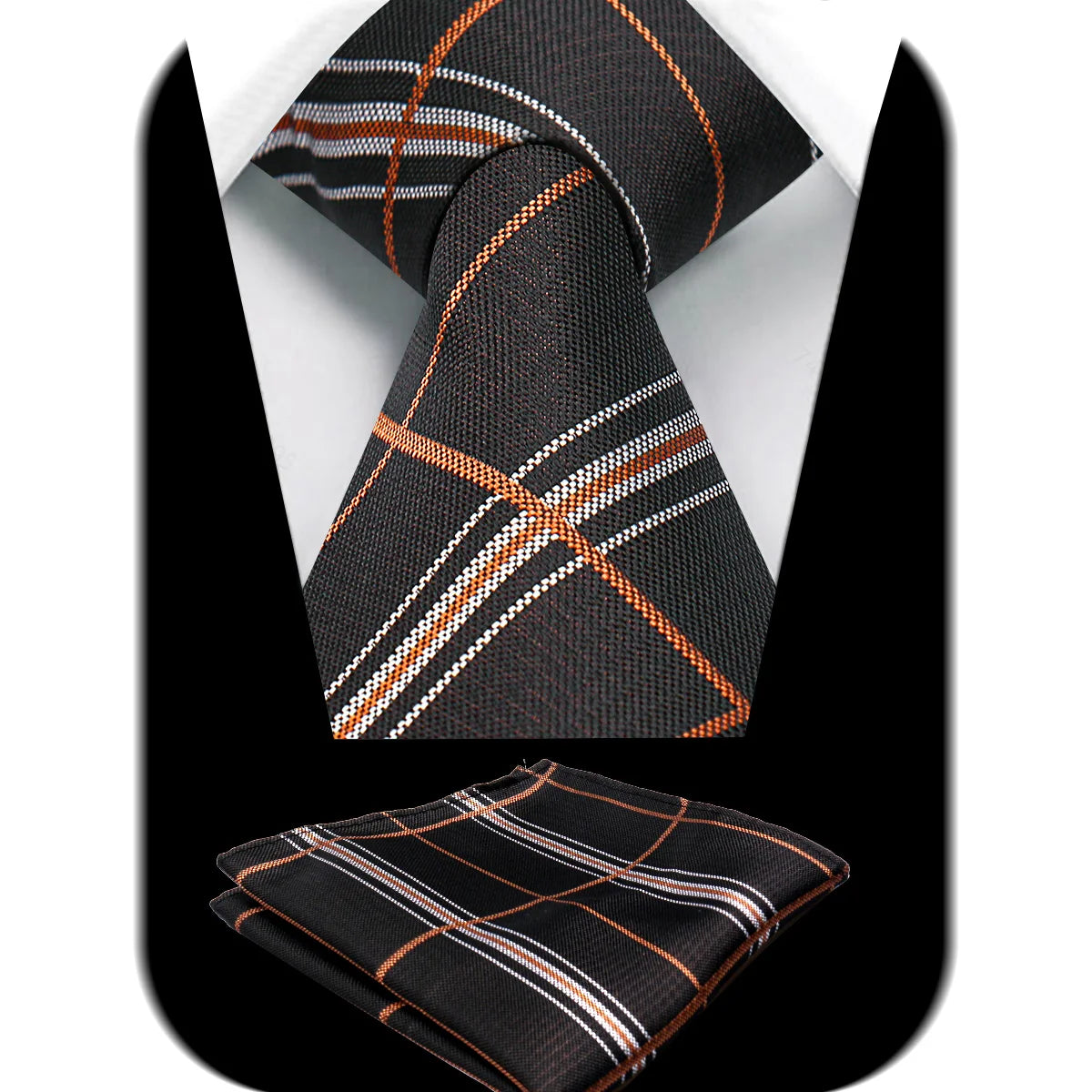 Tie Man Handky Suit Set Fashion Brand Business Neckwear Handkerchief Dotted Striped Design Wedding Accessories Wholesale Gravata