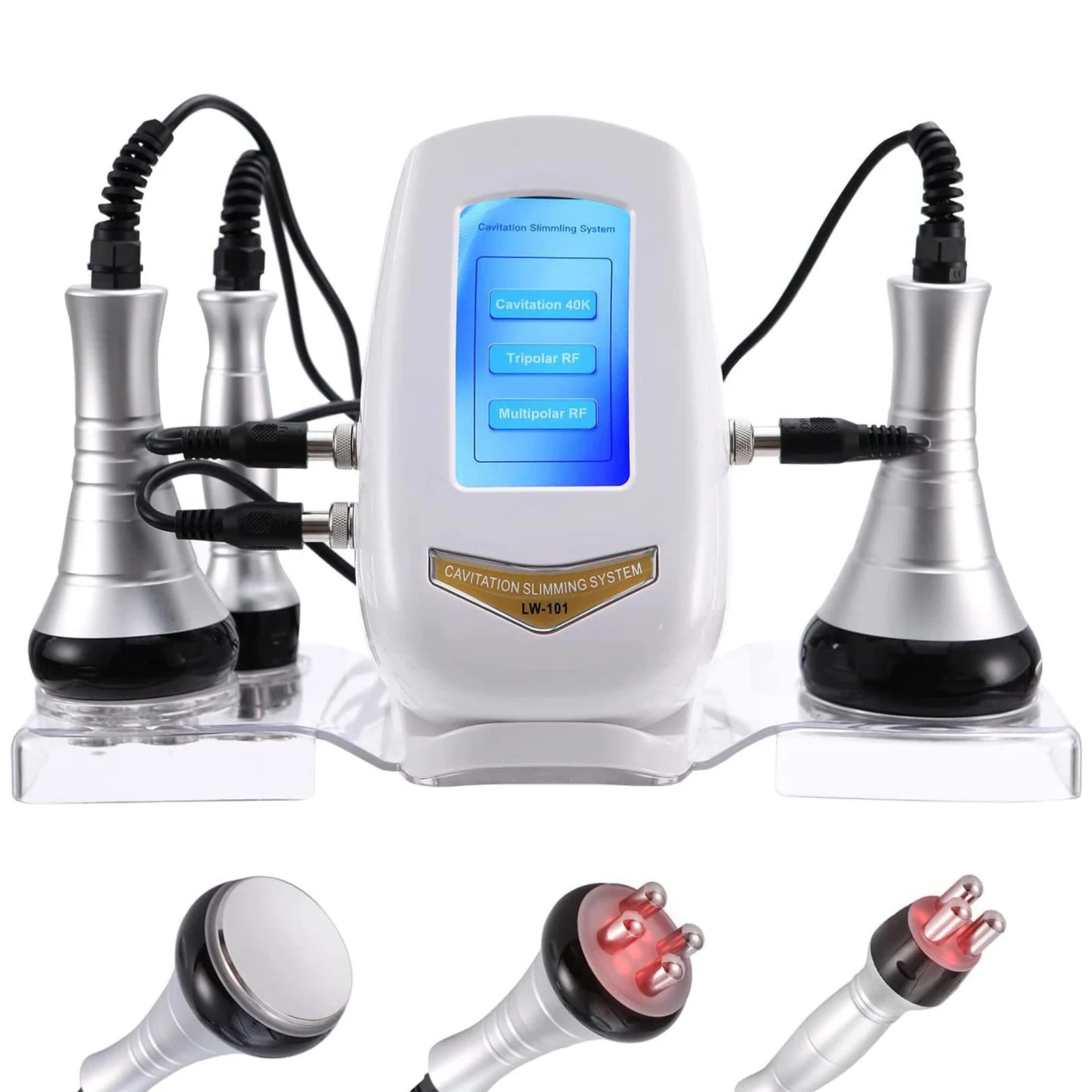 40K Cellulite Burning Body Face Radiofrequency Machine 3in1 Cavitation Ultrasonic Weight Loss Skin Rejuvenation Beauty Machine