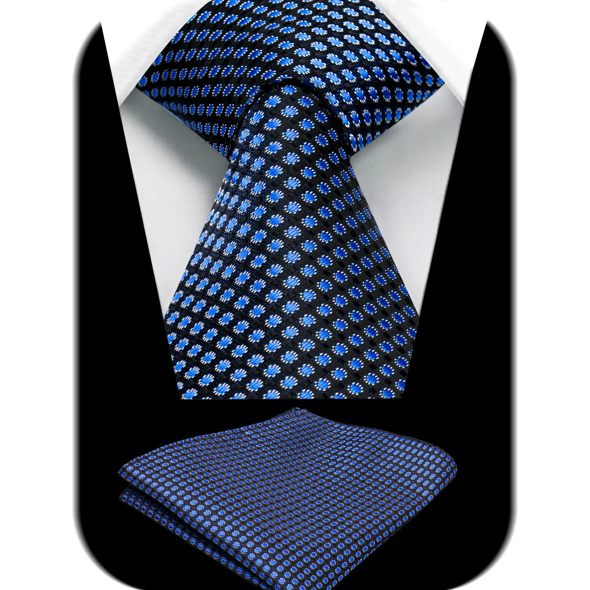 Tie Man Handky Suit Set Fashion Brand Business Neckwear Handkerchief Dotted Striped Design Wedding Accessories Wholesale Gravata