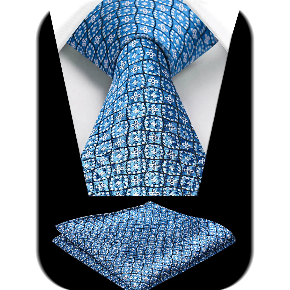 Tie Man Handky Suit Set Fashion Brand Business Neckwear Handkerchief Dotted Striped Design Wedding Accessories Wholesale Gravata