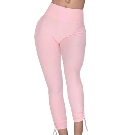 Women Workout Clothing Gym Wear Crop Top Sports Bras V-back Yoga Pants Training Tights